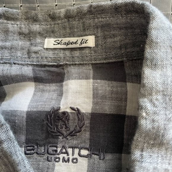 BUGATCHI UOMO SHIRT SIZE M - Picture 2 of 5